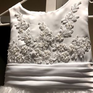 Beautiful flower girl formal dress